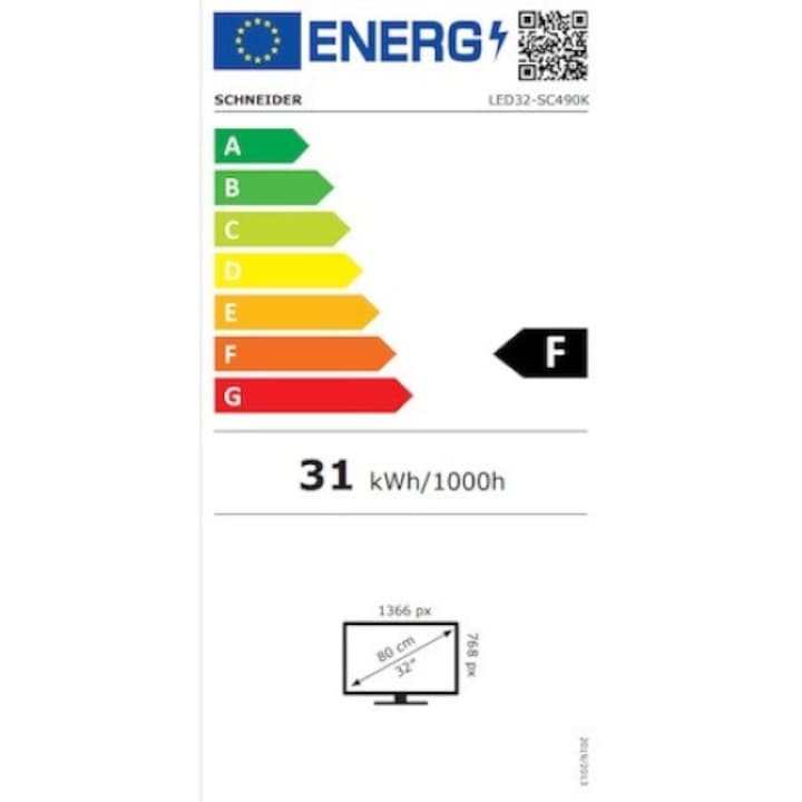 TELEVIZOR SCHNEIDER 32SC490K 80CM HD SM