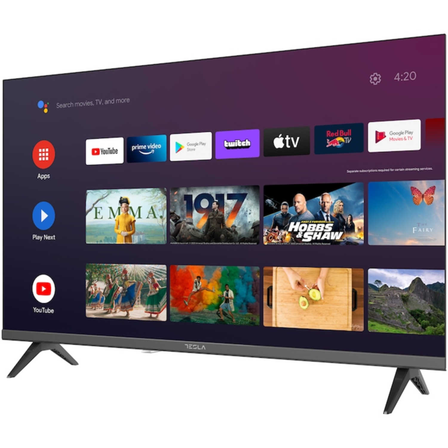 TELEVIZOR TESLA 32E635BHS SMART TV HD 32INCH 81CM NEGRU